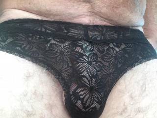 New sexy black panties
