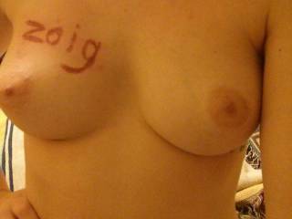 I love those young perky tits. Mm my gf would love devouring your tight pussy. Have you ever had a girl suck on your clit?