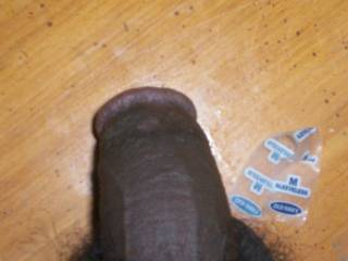Wanna try a real black cock?  make him hard and watch him grow!!!