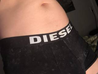 Wearing my cumstained briefs with about 10 cumshots on it
