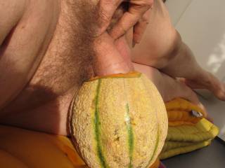 lazily introducing my big dick into a juicy fruit-hole ... hey girls, this could be your pussy, ass or mouth! tell me where you want it and what you would do to my dick!!
