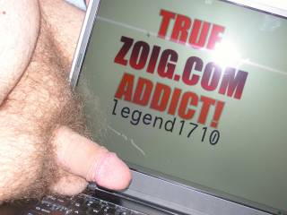 Just happen to be resting my dick on my laptop when my wife snuck this picture ;)