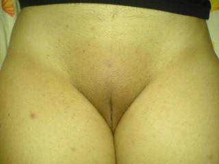 my wife pussy. big and soft. i lick her