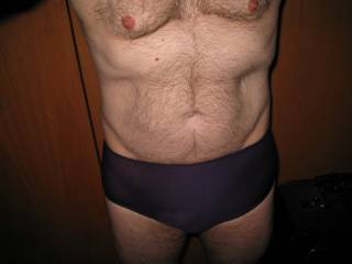 Here is a body shot of me wearing a sexy pair of my wife\'s panties.
Does anyone like what they see?
Please comment.