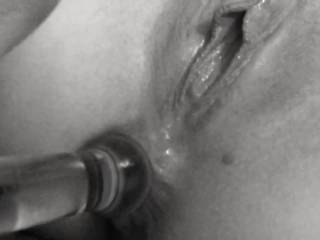 Mmmmmmmmm I'd love to stretch your hot tight lil puckered ass wide open as I slide my thick meaty cock balls deep inside of you while rubbing your clit!!!!!!:)