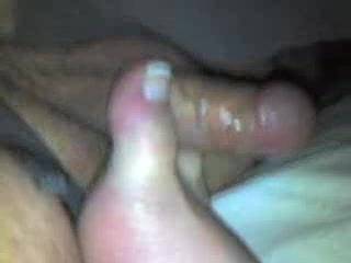 hot wet footjob from wifey.