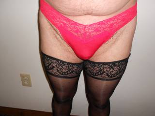 I like the feel of silk panties. Want to play ?