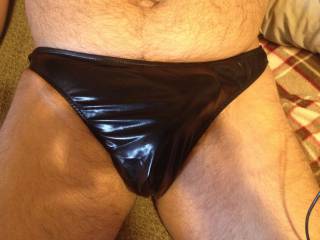 Hubby trying on new underwear we bought ,

    Sexy or what ?