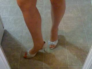 great legs and feet.  i would to have them wrapped around me.