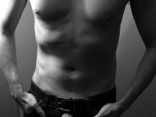 Black and white with my cock out through the zipper … Do you like taking it out through the zipper?