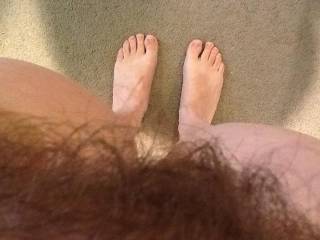 Love to eat my way threw all that hot hairy bush to get to your yummy cl it then fuck the hell out of it,love hairy pussy,nice feet also!!