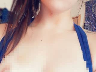 I love my tits sucked and really love cum sprayed all over them