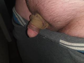 Showing my tiny dick