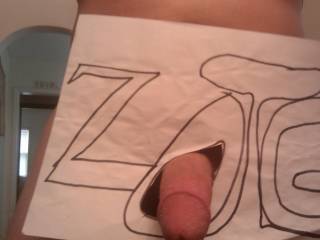 Through the glory hole