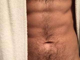 nothing like the feeling you have when you just get out of the shower... i want a sexy woman to greet me right at that moment... what do you think we should do?