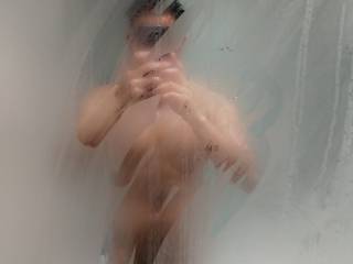 Needs rotating...sorry!

Hot steamy shower after an all night session. 2100 until 0400. God i came so so hard. It seemed to be never ending....round two time? X