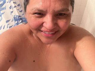 Shower time from my friend