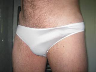 mmmm, nice. Love the outline of your stiff cock in them;-)