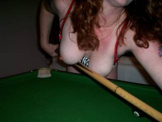 any one fancy shooting some pool with me ?....i love playing with balls :-)