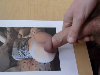 Big cum load for Mrs. Bobonhere1944\'s sweet ass....