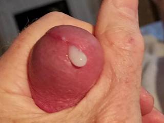 Just wanking again - the first ejaculation