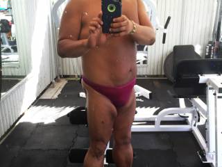 Bikini, speedo, thongs, underwear, sunbathing, Fire Island