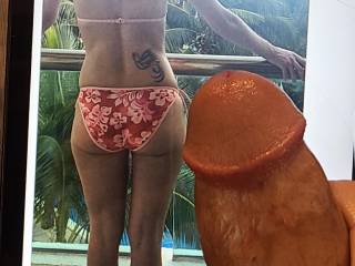 This wifes ass gets me rock hard.