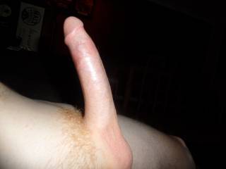 I'm ready to slide down on you and take a good long ride on that hard cock!