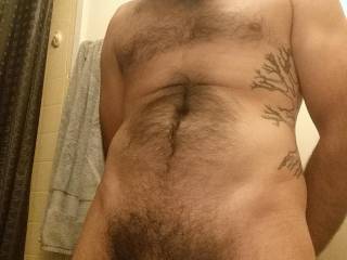I was in my friends bathroom this morning after being up on my phone all night, I saw a glance of my little dick and every time I want to cum all over my own face so I took a couple of pics before I fucked myself.