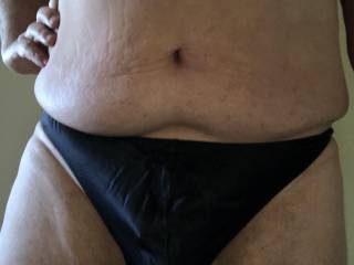 Going out to take care of business and I am wearing my new cock cage and black satin panties under my clothes.  Such a turn on being in public with these under my clothes.  Anyone else like?