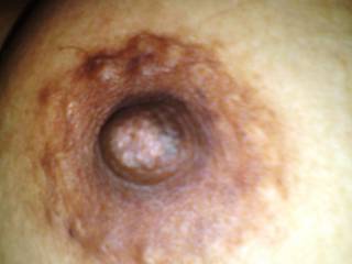 My wife's swollen areola sucked hard !!!!