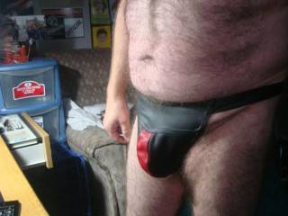 leather jock