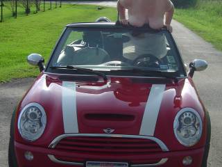 Just riding around topless in a convertible.  Do you like it?