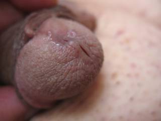 Playing with my small Asian cock to get precum is so enjoyable.  I love to taste it too.