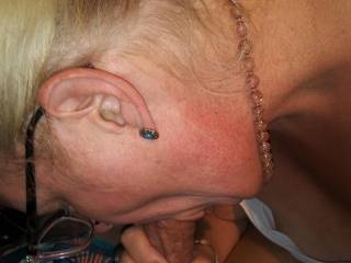 She takes the whole thing and every drop of my hot creamy load.