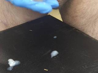 Tried latex gloves, felt great