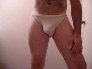 trying on new underwear.any comments?