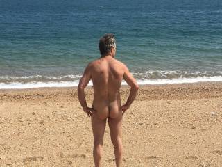 Pondering whether there is any cunt out there needing my penis to slide into it?  Alternative view - nice day at the beach