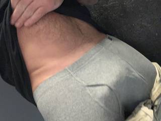 Ladies come help me pull this sexy mans undies down and take his fat cock in our mouth!!! Come on who wants to help me!!!