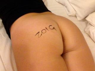 Smooth bum but needing a pull apart to reveal your pussy that surely needs a licking