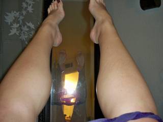 pulling my panties down, or is it up?  either way they are coming off!