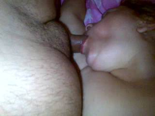that is a fabulous video, but her tasty looking pussy needs some one to help her while she sucks you
