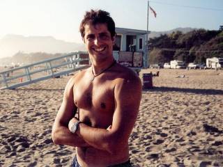 Just me enjoying the beach in Marina Del Rey last summer