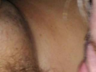 Wife\'s pussy after a year licking with great pleasure