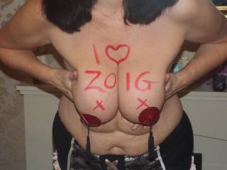i luv my tits, one lick and i cum everywhere.