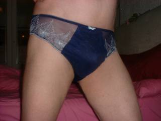 mmmmm, very tasty bulge in those panties, may I peel them away foor you?