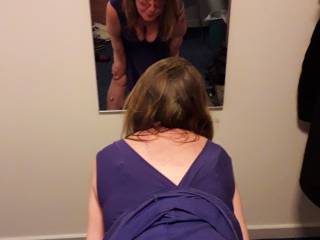 Who wants to pull my knickers down and do me right here in this position in front of the mirror?