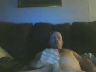 jerkin off for lady on zoig vide ochat as she told me how she would suck/  my cock as I jerked  off