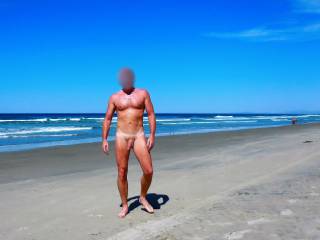 Visited Blacks Beach! I met nice guy who took some pictures for me, most of them were very blurry, but I'm posting the best of them here.  Have you been to a nude beach or would you go nude on a beach?