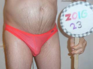 Standing in the shower with my bottomless undies on... I presoak them, before soaping them & my body.
Camera used,Z3.